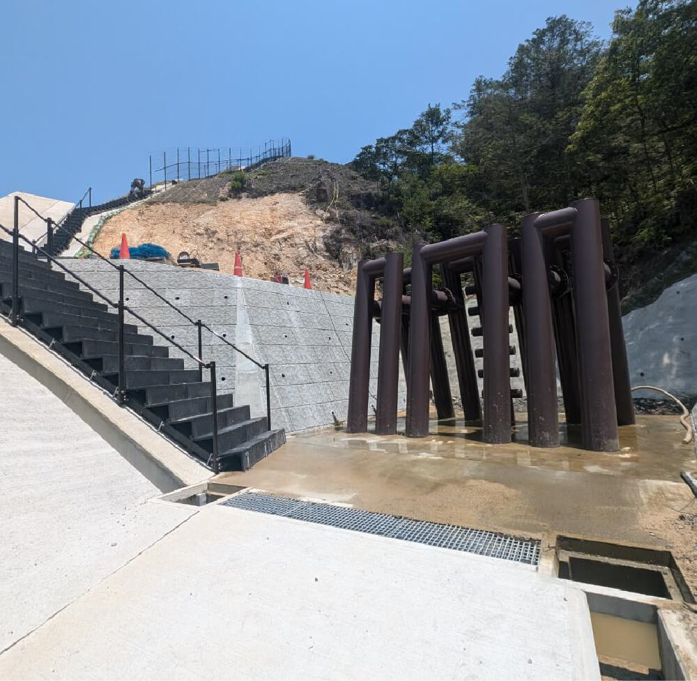 鋼製透過型砂防堰堤